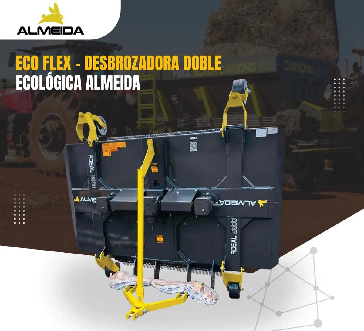 Desbrozadora doble Eco Flex de Almeida