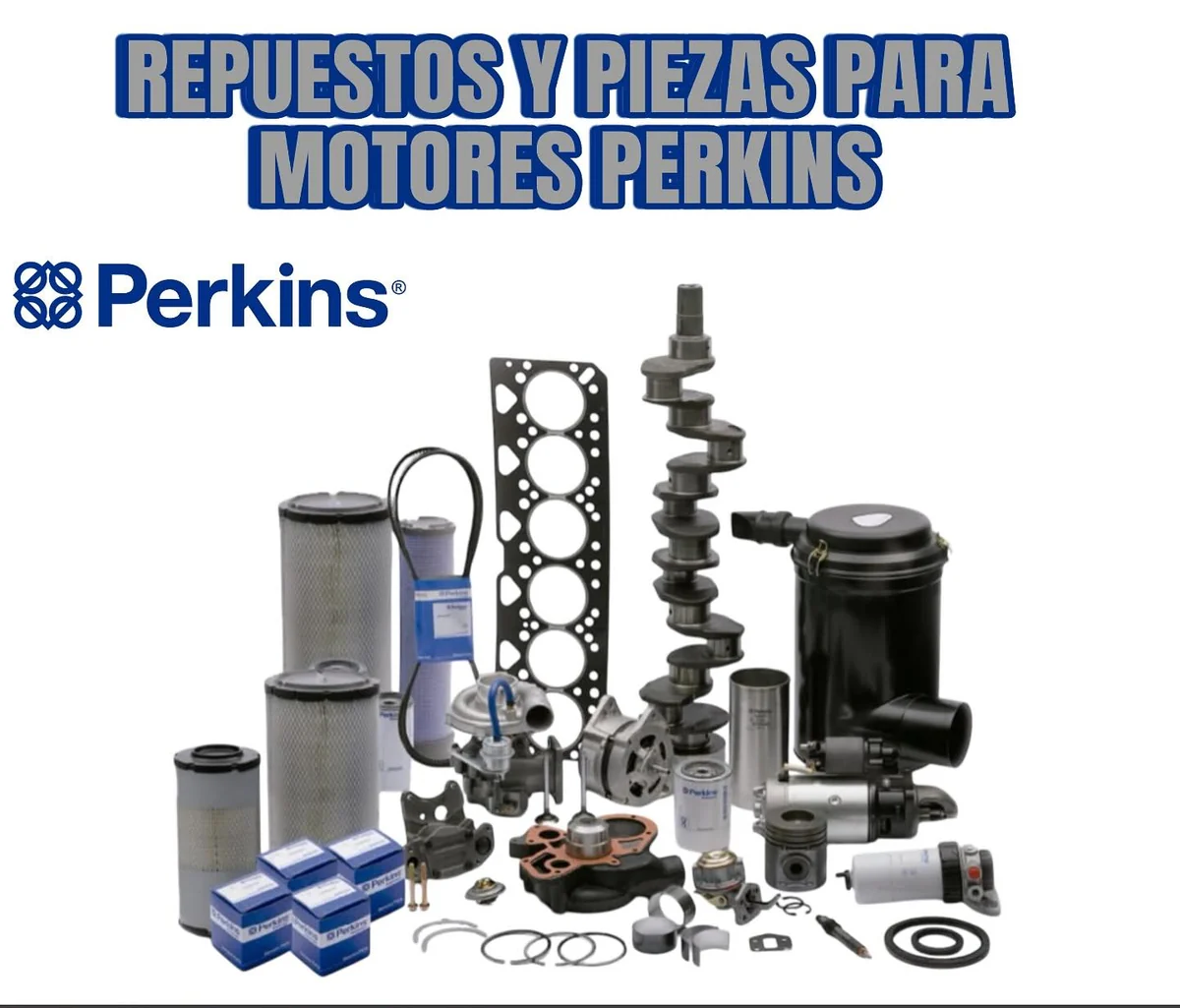 Repuestos y piezas para motores Perkins